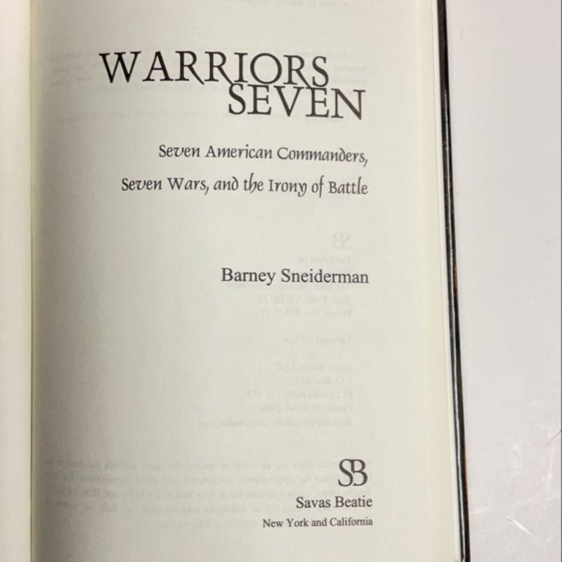 Warriors Seven