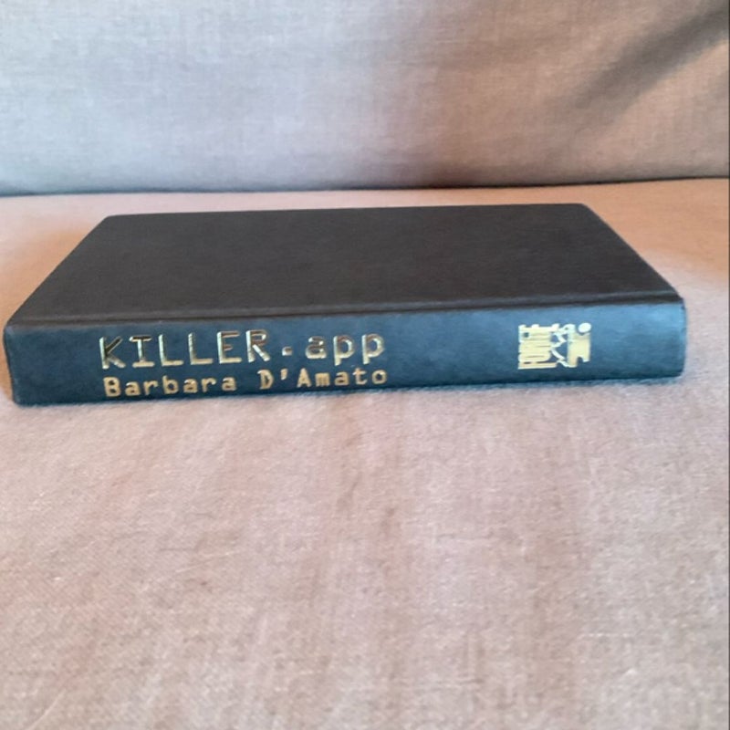 KILLER.APP- SIGNED 1st/1st HC!!