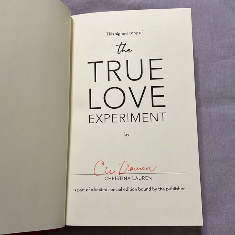 The True Love Experiment (signed) 