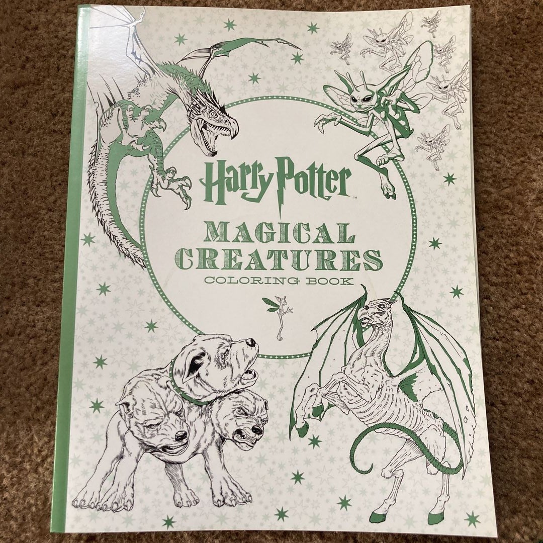 Harry Potter - Magical Creatures Coloring Book