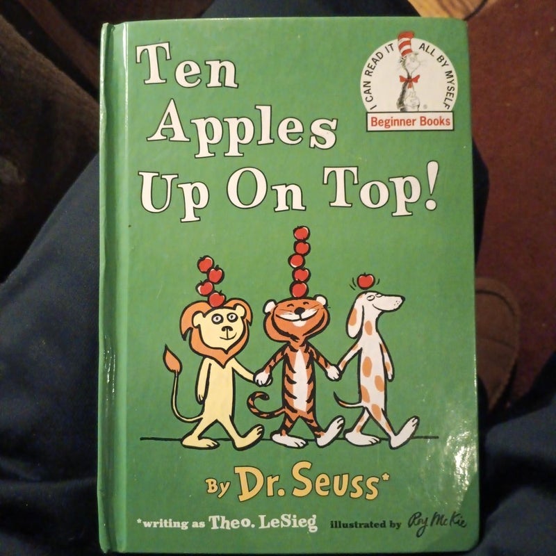 Ten apples up on top