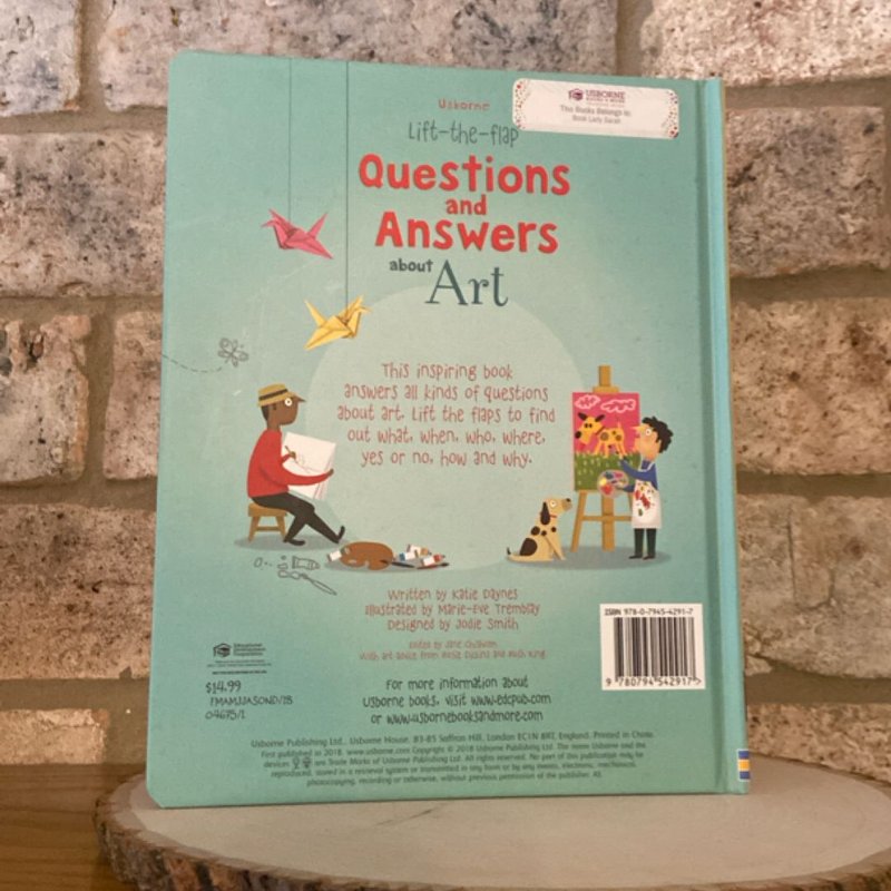 Lift-The-Flap Questions and Answers about Art IR