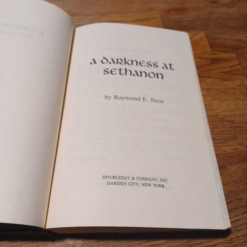 A Darkness at Sethanon