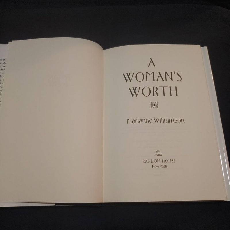 A Woman's Worth (First ed)