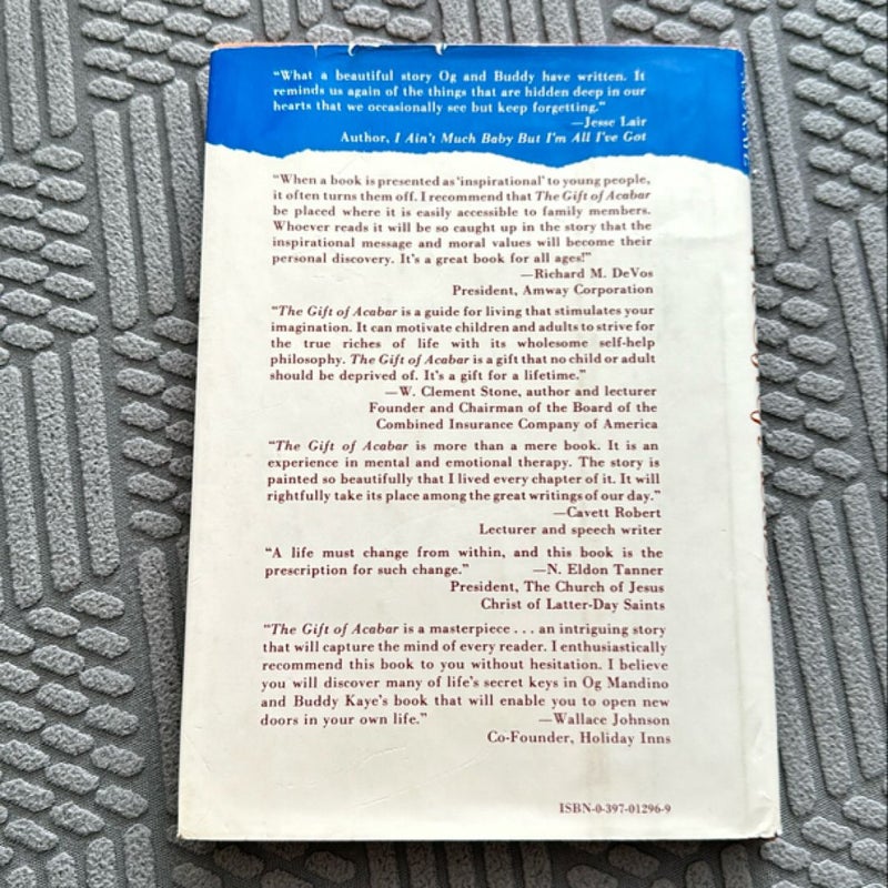 The Gift of Acabar