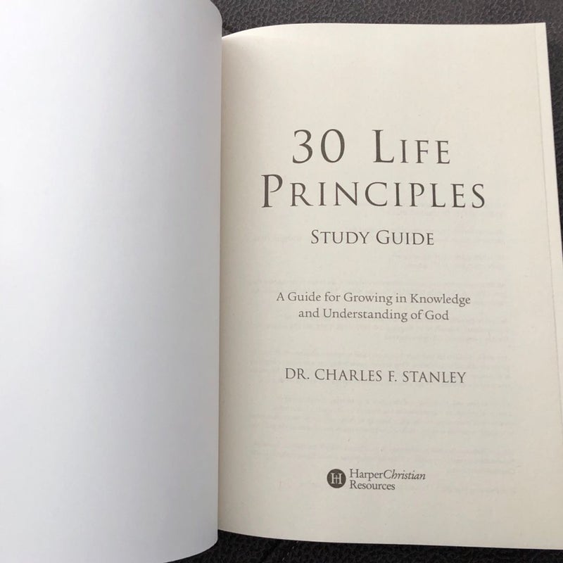 30 Life Principles, Revised and Updated