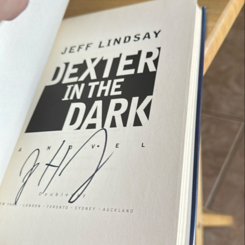 Dexter in the Dark SIGNED