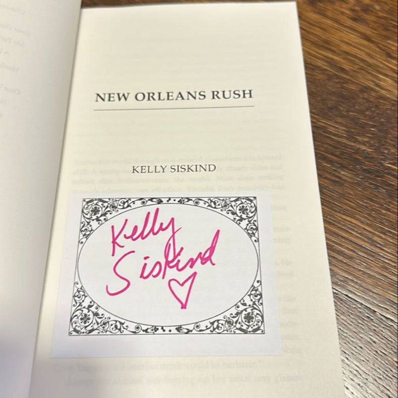 New Orleans Rush (signed)