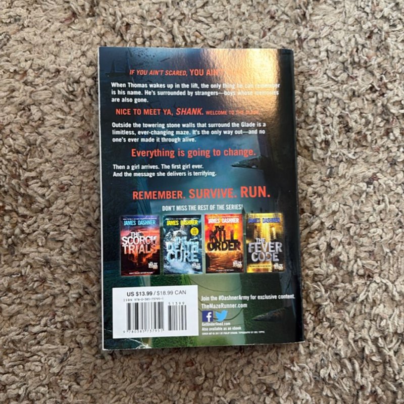 The Maze Runner (Maze Runner, Book One)