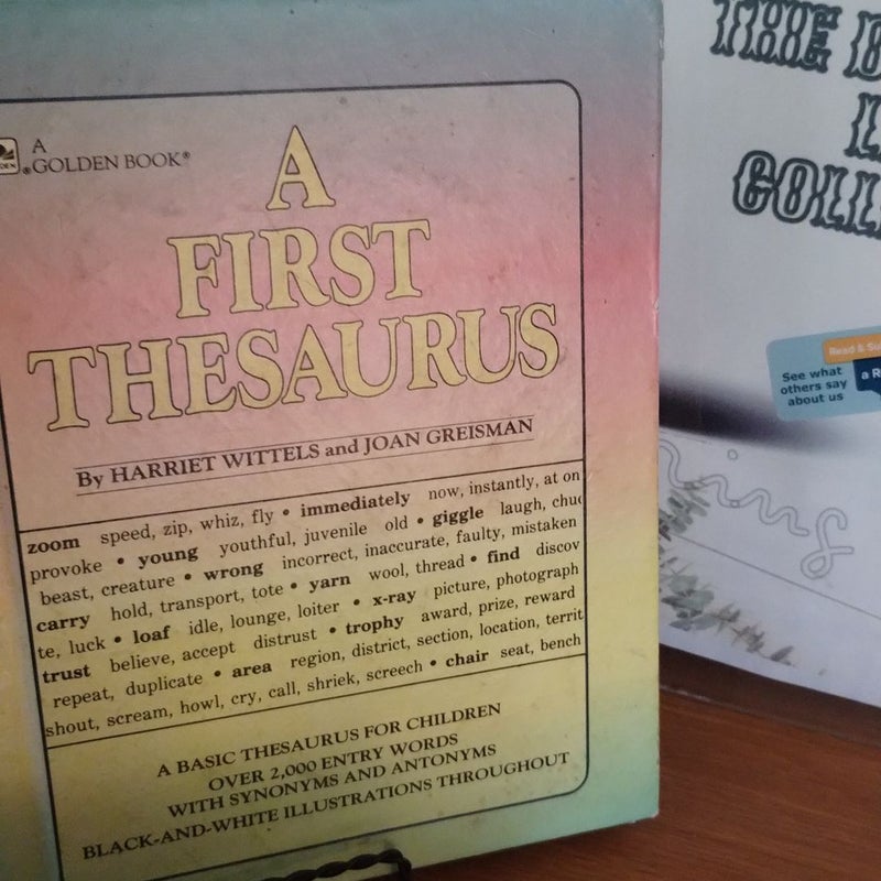 A First Thesaurus/A Golden Book