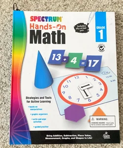 Spectrum Hands-On Math , Grade 1