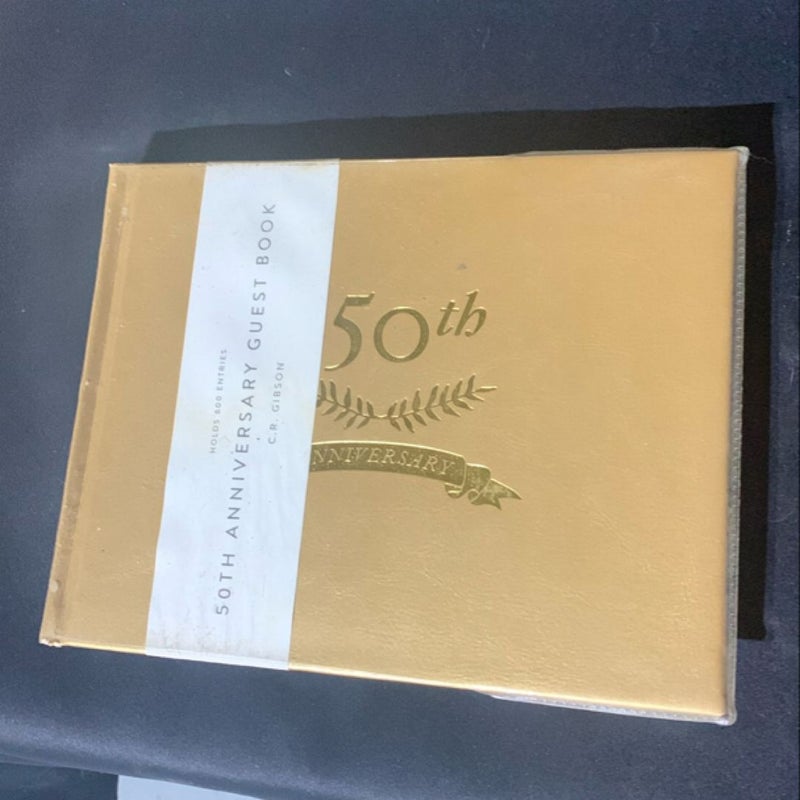 50th Anniversary Guest Book 