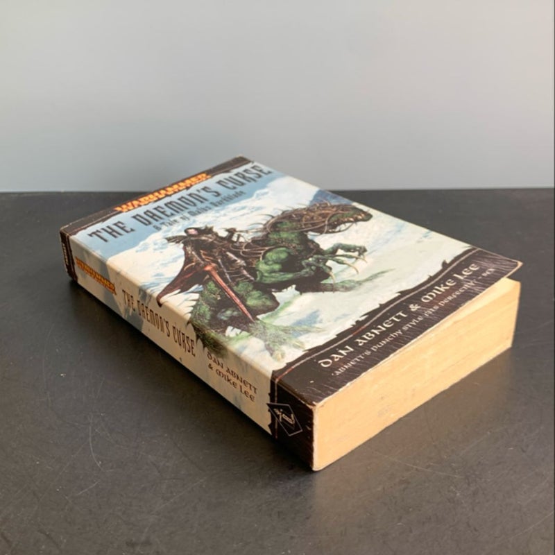 Warhammer: The Daemon’s Curse, A Tale of Malus Darkblade, First Edition, First Printing