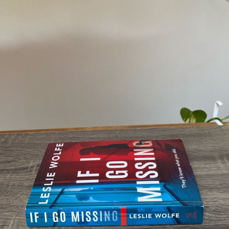 If I Go Missing