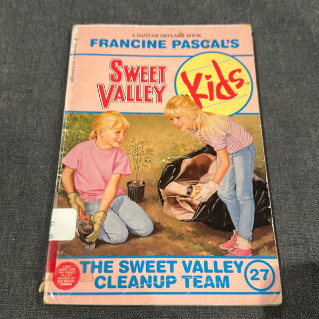 The Sweet Valley Clean-Up Team
