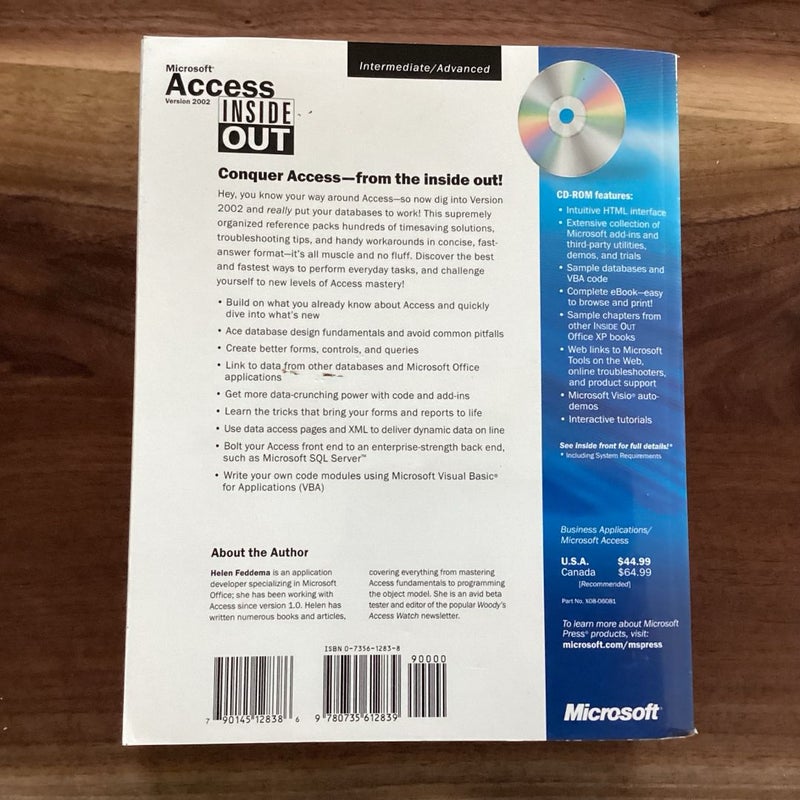 Microsoft® Access Version 2002