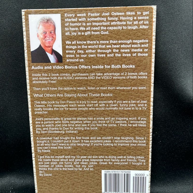 JOEL OSTEEN JOKES - 2 Book Combo