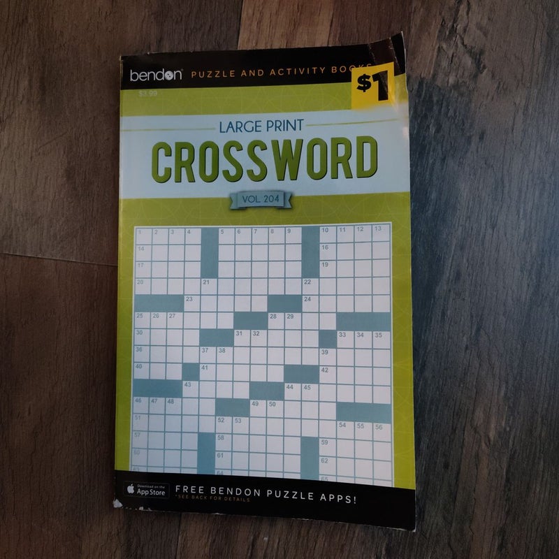Large Print Crossword 