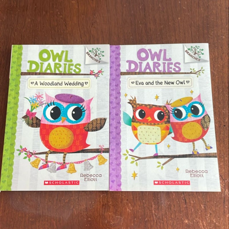 Owl Diaries Books 1-4