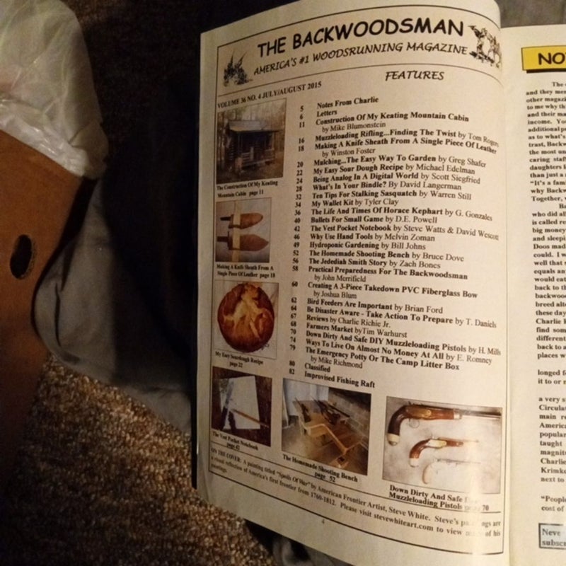 The Backwoodsman July/August 2015