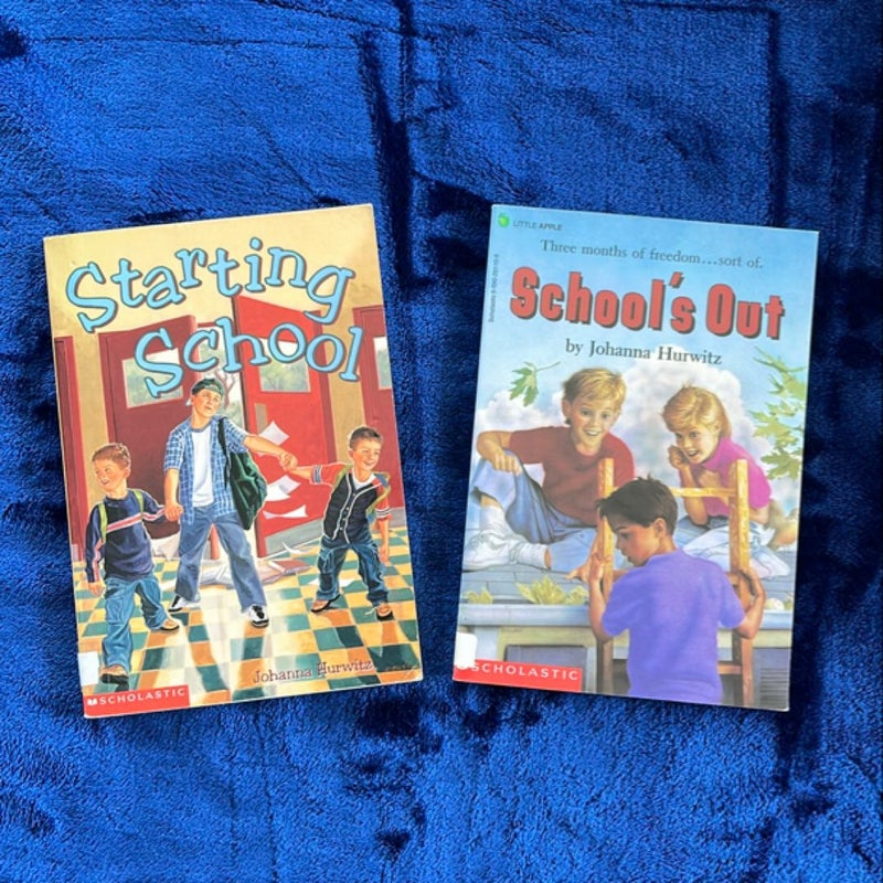 Starting School & School’s Out BOOK BUNDLE