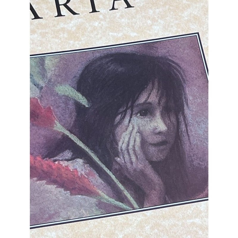 Aria  by Peter Elbling Beautifully Illustrated by Sophy Williams First Edition i can Talk to Birds