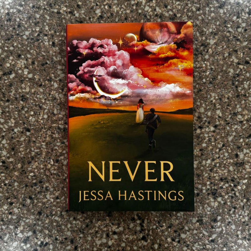 First edition Hardcover copy of “Never”