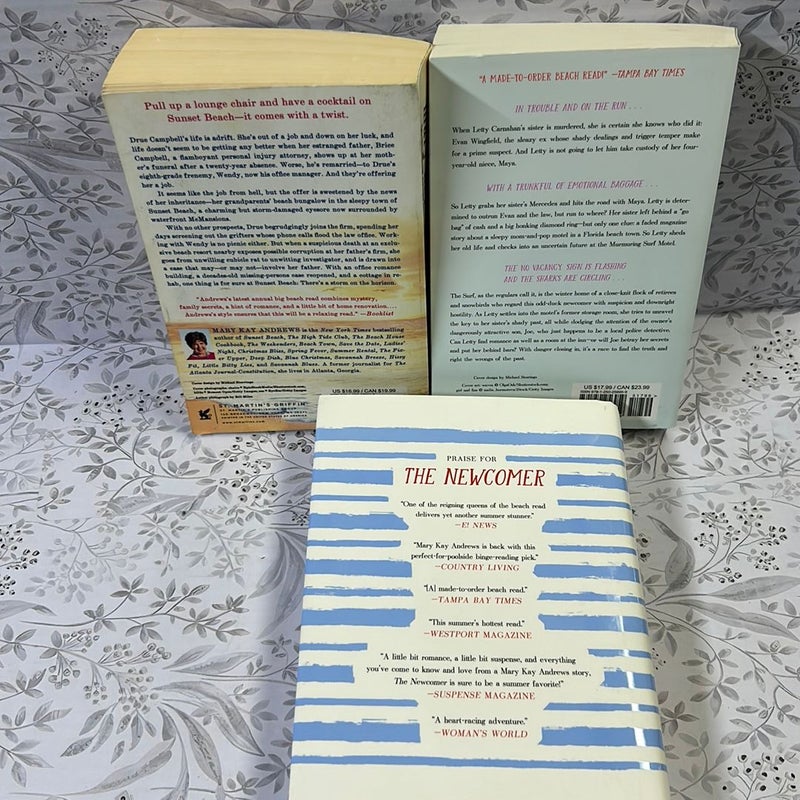 Mary Kay Andrews 2 Paperback and 1 Hardcover Bundle