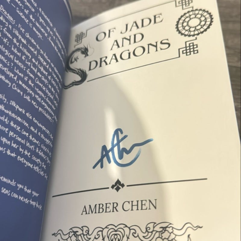 Of Jade and Dragons