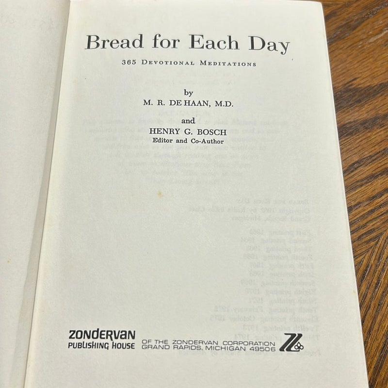 Bread for each Day