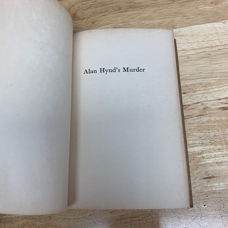 Alan Hynd’s Murder First Edition