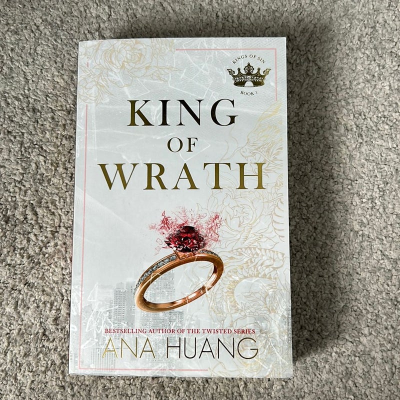 ana huang 3 book set :king of wrath + king of pride + twisted love