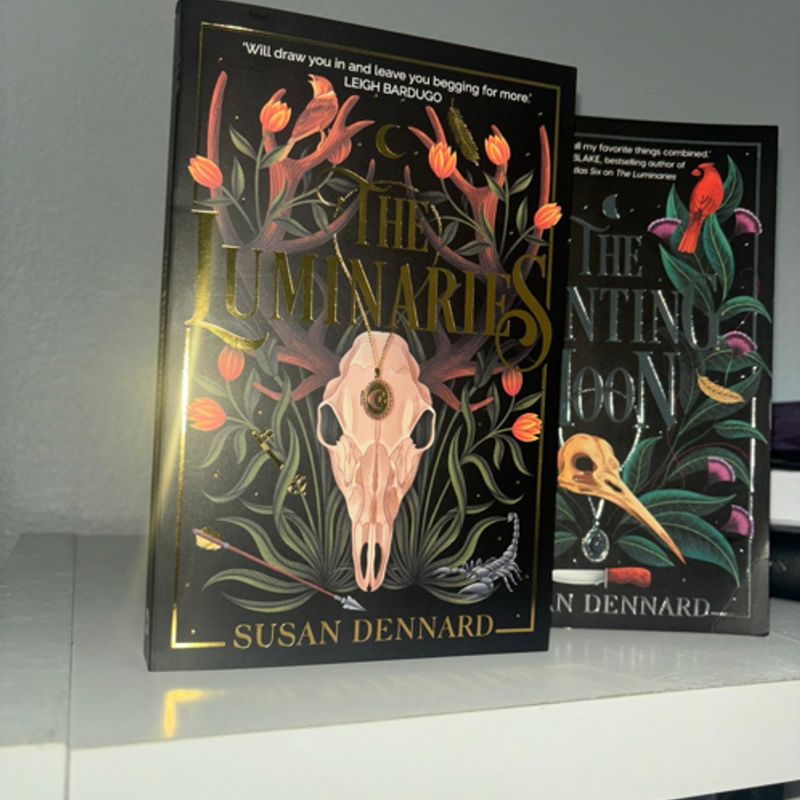 The Luminaries and The Hunting Moon Waterstones exclusive