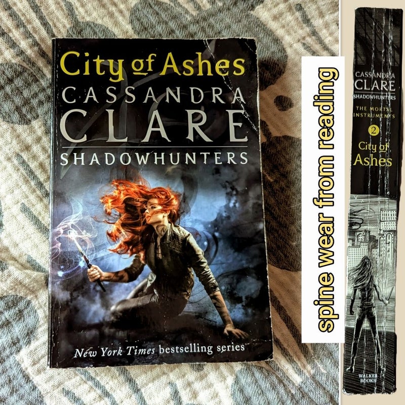 Shadow Hunters : City of glass, City of Bones, City of fallen Angels, City of Lost souls, city of ashes, City of heavenly fire,  & Codex