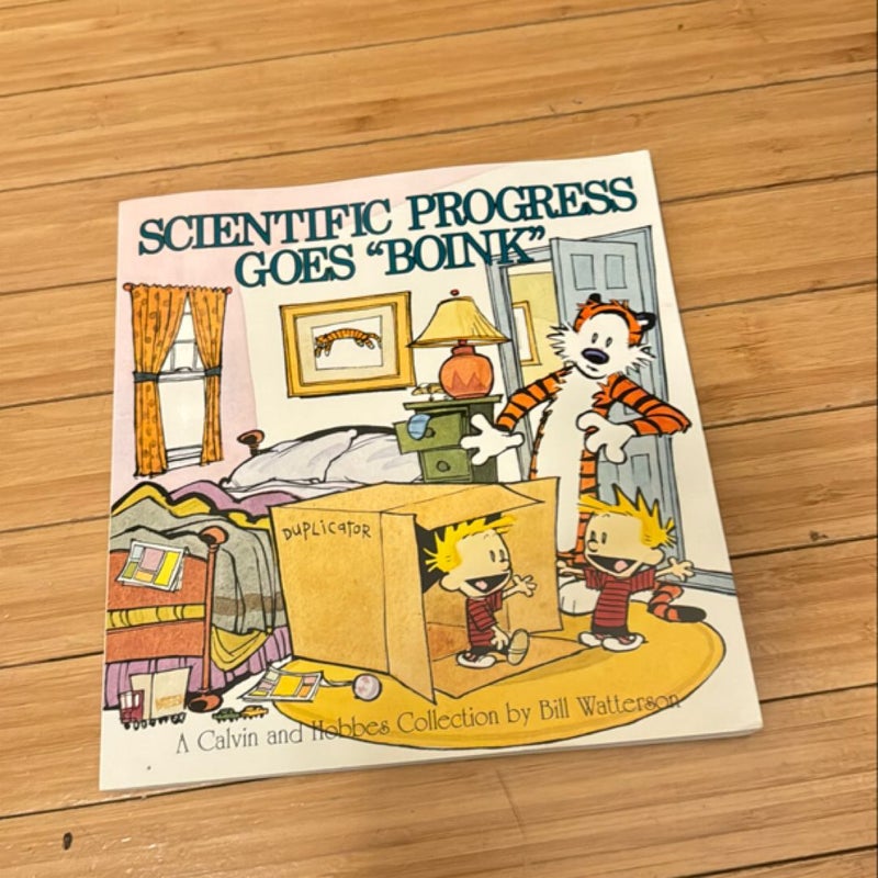 Scientific Progress Goes Boink