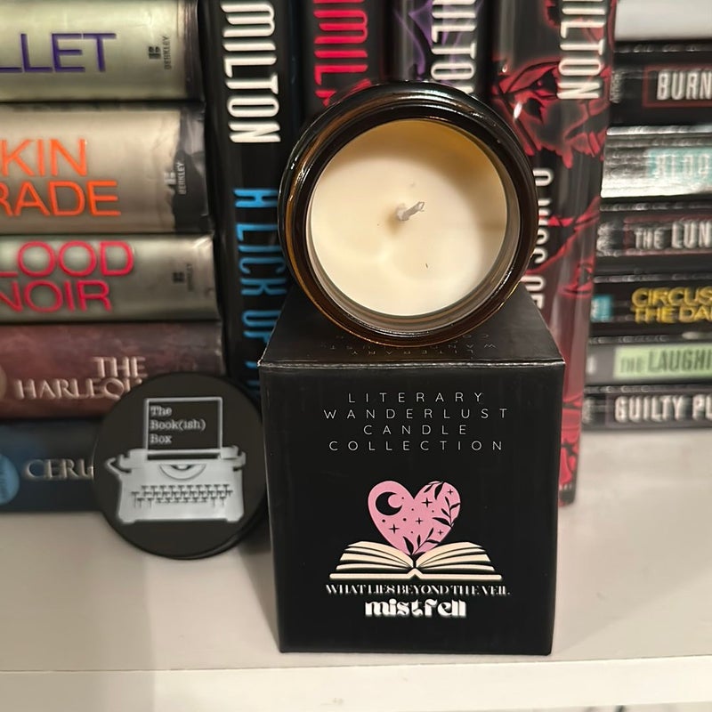 The Bookish Box - Mistfell Candle 