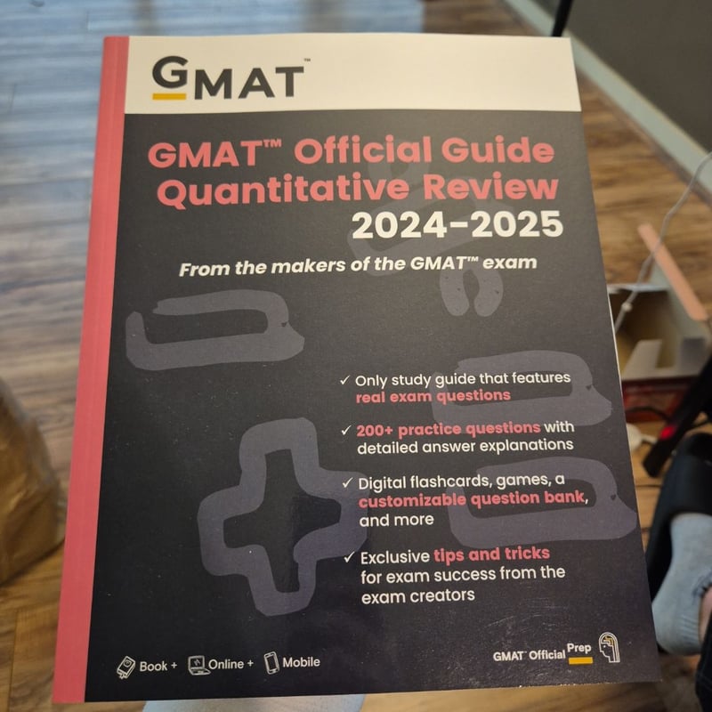 GMAT Official Guide Quantitative Review 2024-2025: Book + Online ...