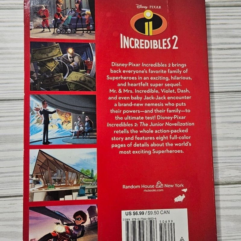 Incredibles 2: the Junior Novelization (Disney/Pixar the Incredibles 2)
