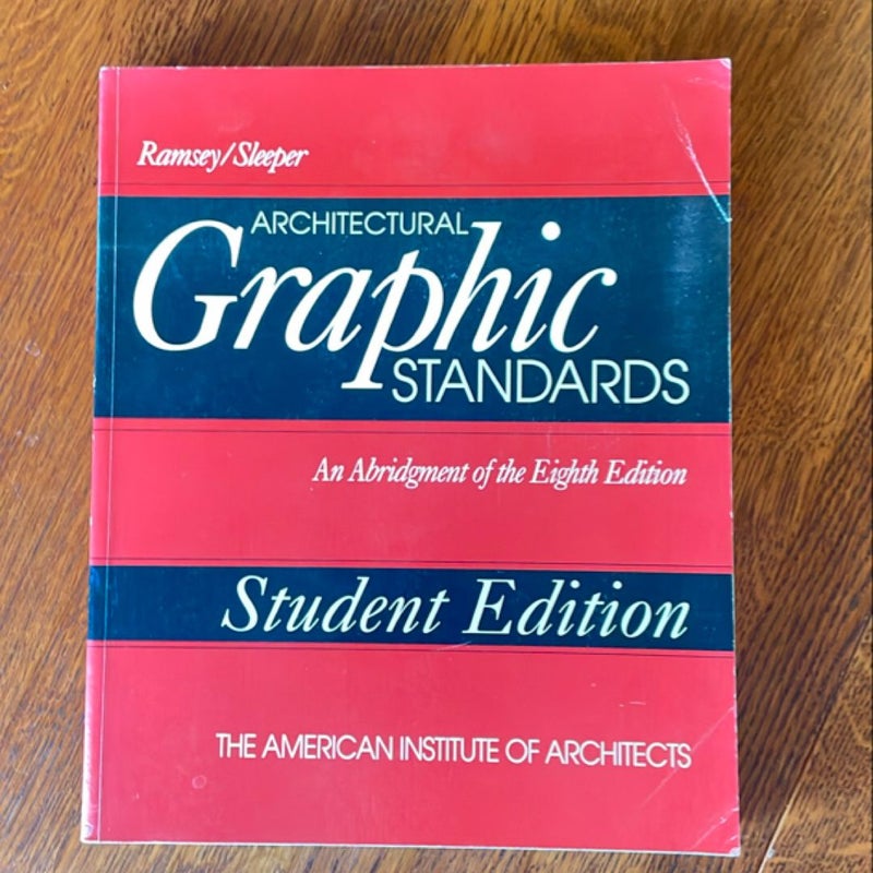 Architectural Graphic Standards