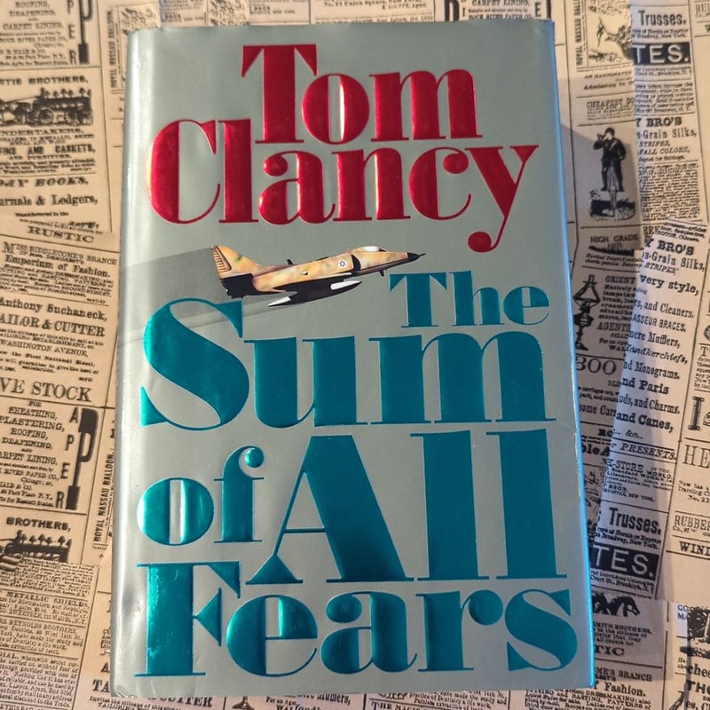 The Sum of All Fears (First Edition)