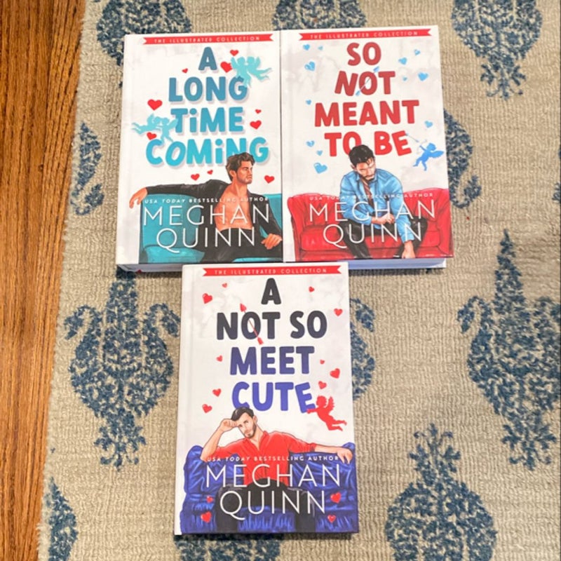 Signed - A Long Time Coming, So Not Meant to Be, & A Not So Meet Cute by Meghan Quinn