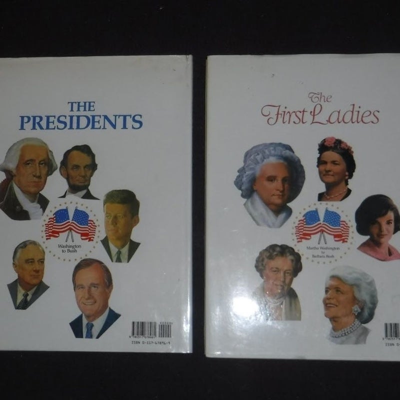 The Presidents and The First Ladies Coffee Table Books