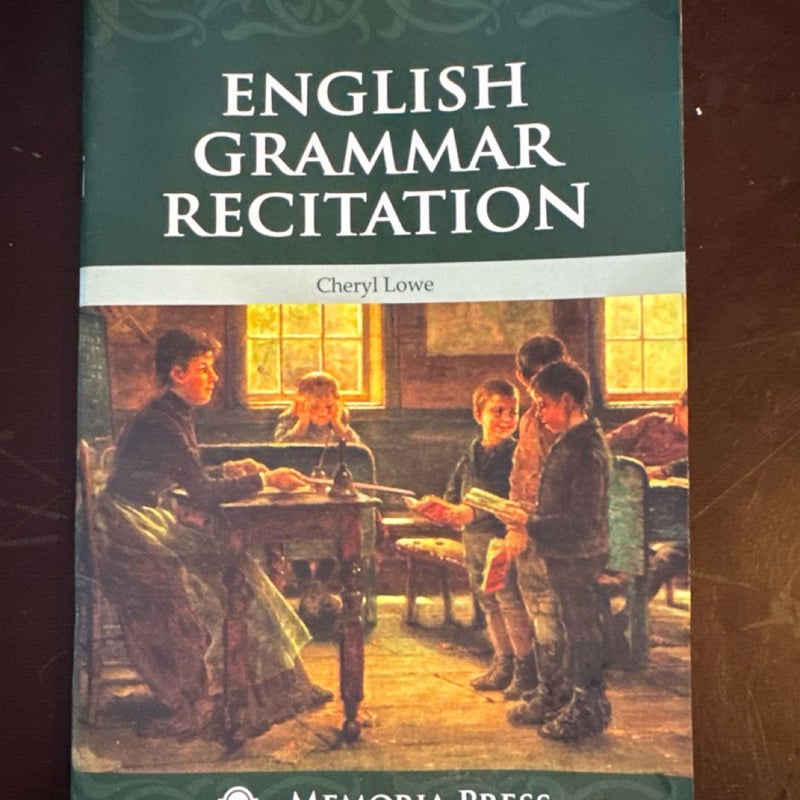 English Grammar Recitation