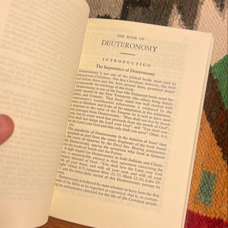 Deuteronomy, Joshua