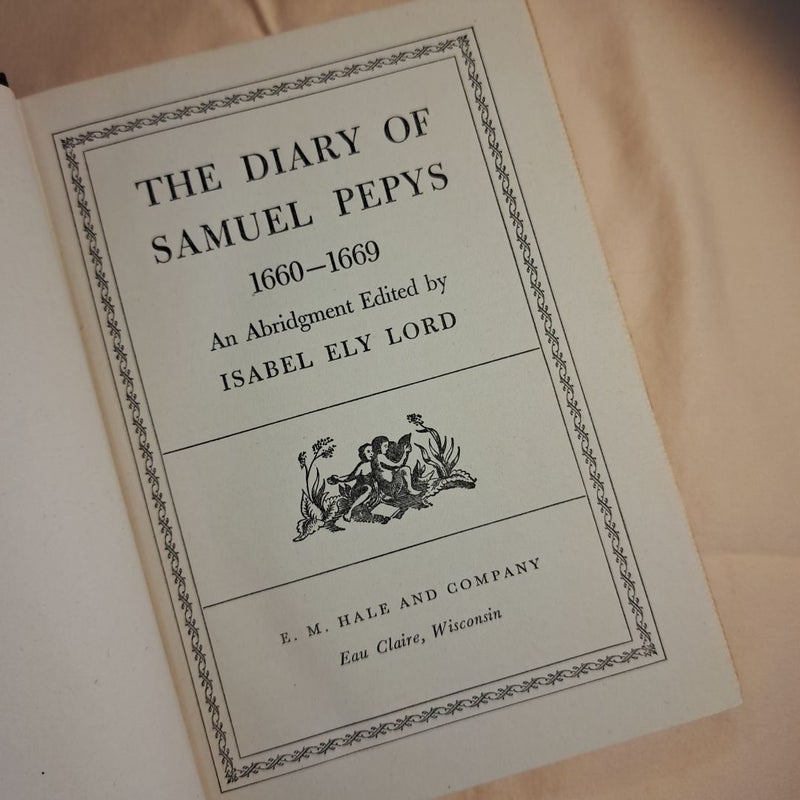 The Diary of Samuel Pepys 1660-1669