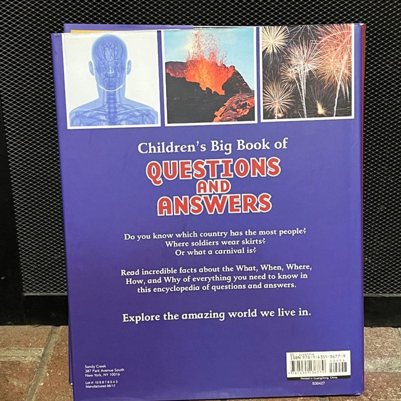 Children's Big Book of Questions and Answers