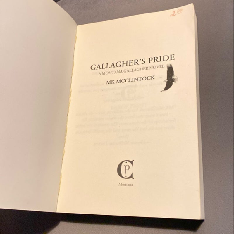 Gallagher's Pride (Cambron Press Large Print)