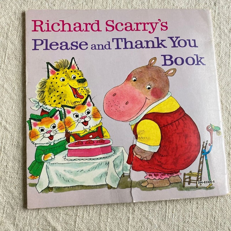 Richard Scarry's Please and Thank You Book (1973)