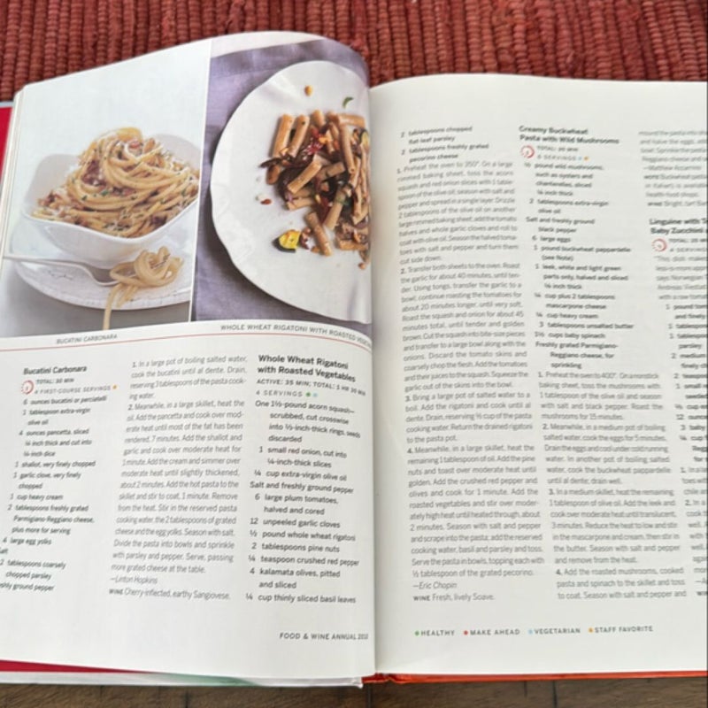 Food and Wine Annual Cookbook 2010