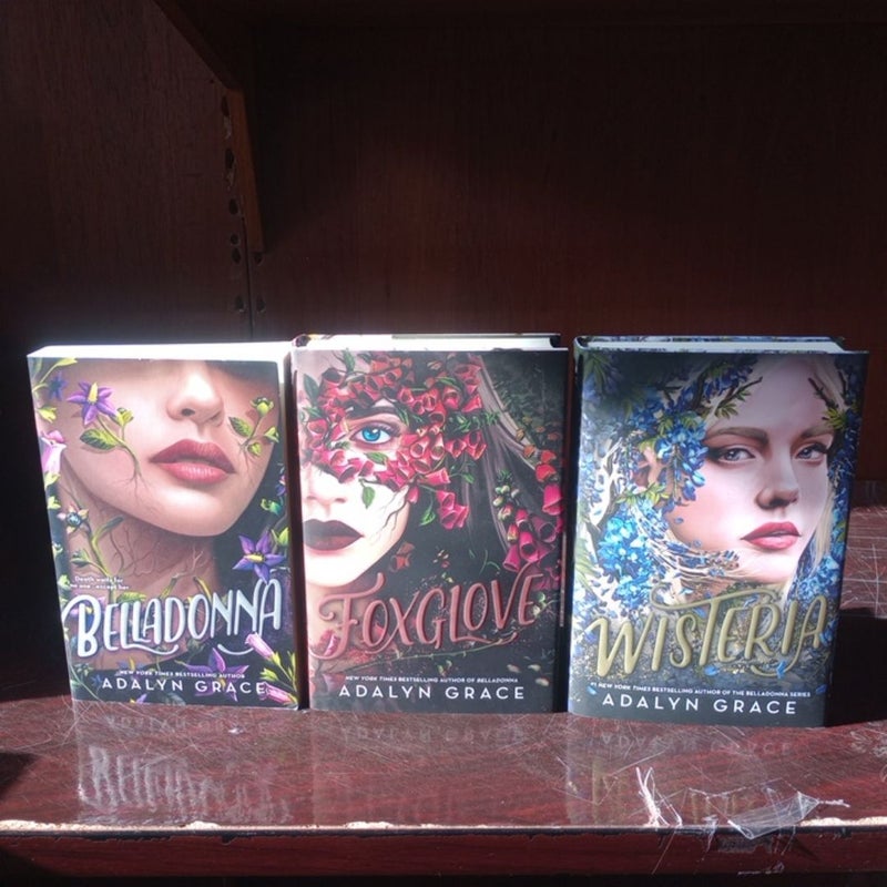 Belladonna, Foxglove, and Wisteria books ( 1 - 3 )